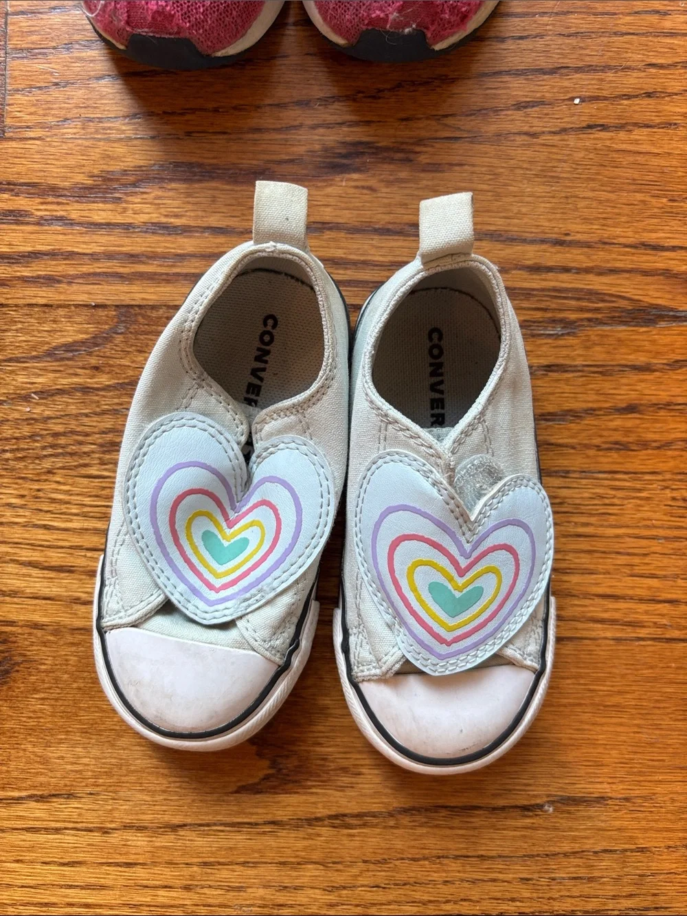 Girls Kid Sneaker Lot Converse Nike Adidas Sneakers Sz 6.5, 7, 8, 9